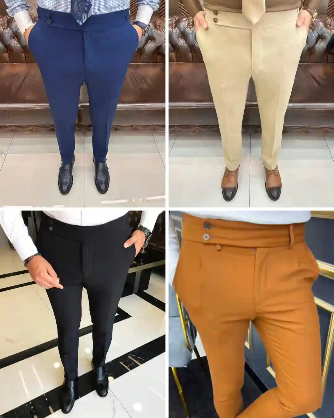Pantalon et polo tricot
