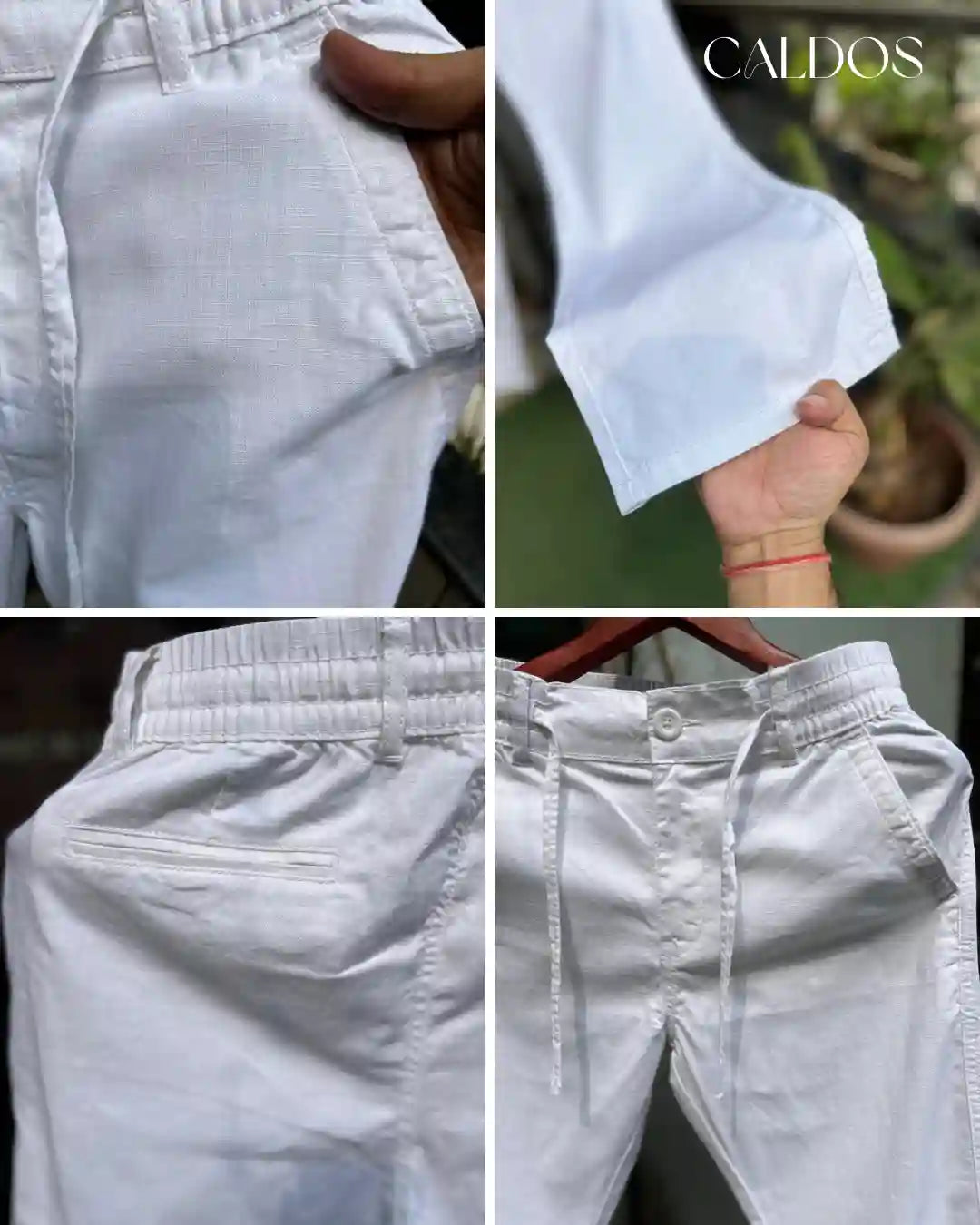 Pantalon de Luxe en Lin