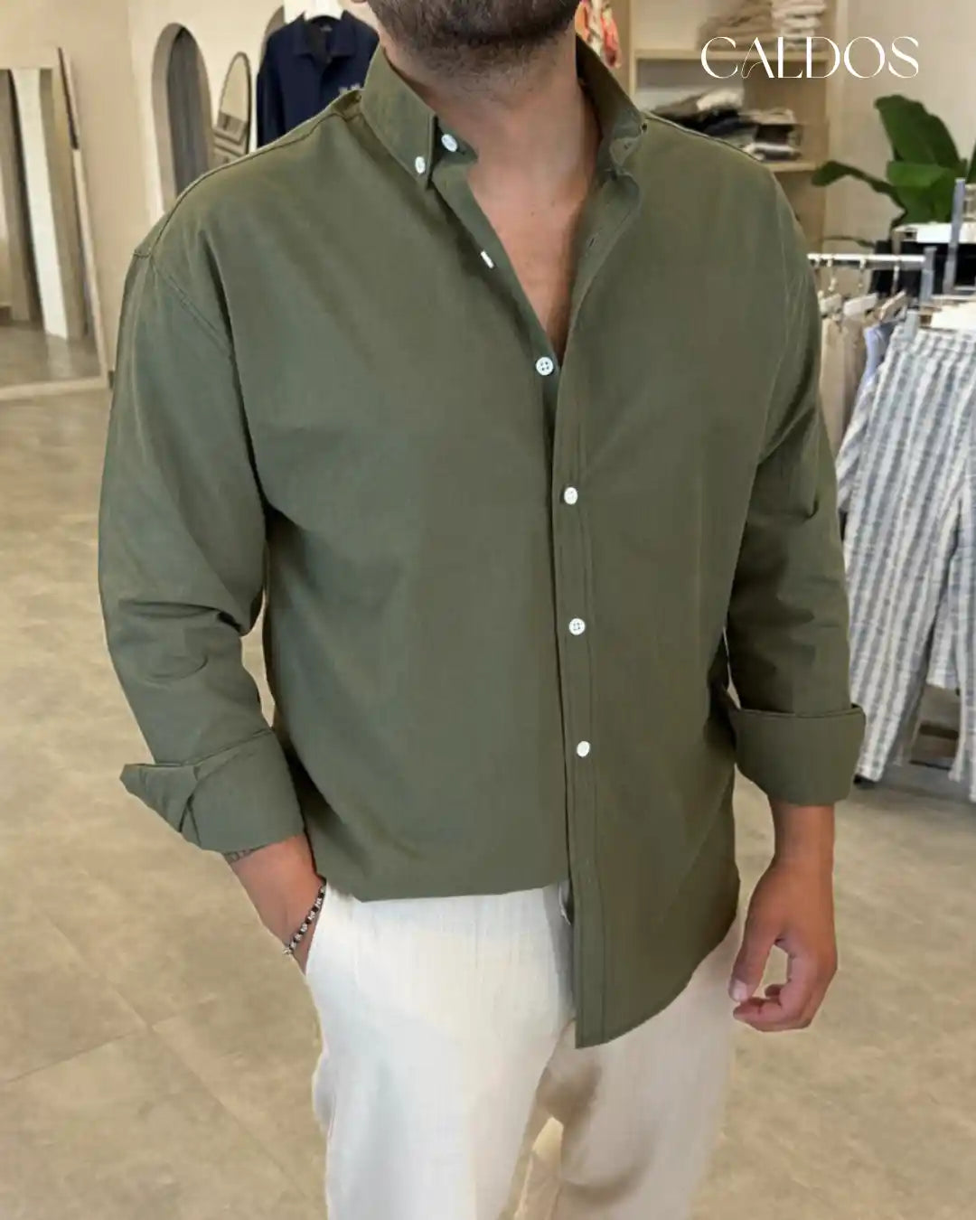 Chemise Basic en Lin 100%