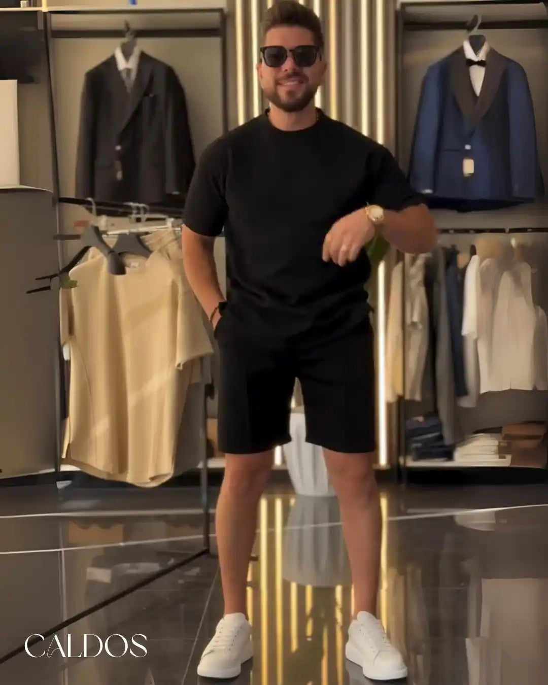 T-shirt et short assortis