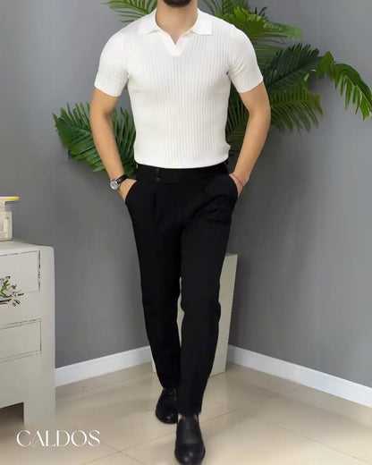 Pantalon et polo tricot