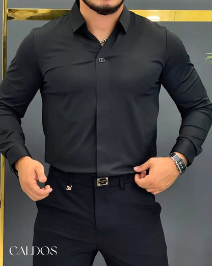 Chemise moderne sans boutons CD