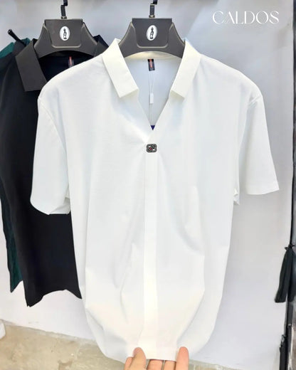 Chemise demi-manches  sans boutons