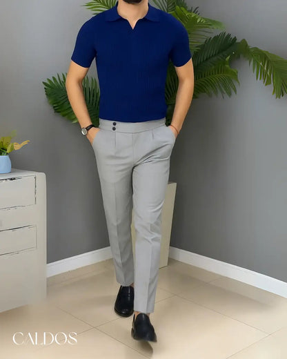 Pantalon et polo tricot