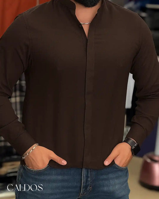 chemise avec fermeture